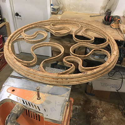 Making of Canyon Table 2