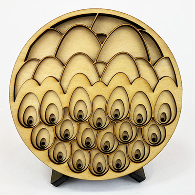 Downward Swimmers Coaster 2