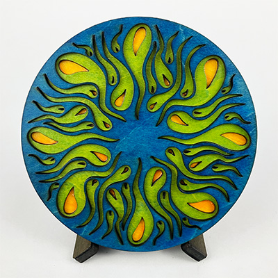 Black Hole Sun Coaster 4