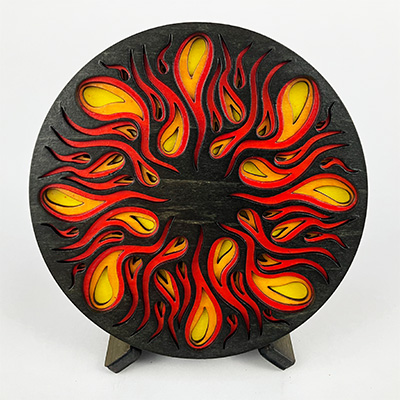 Black Hole Sun Coaster 5