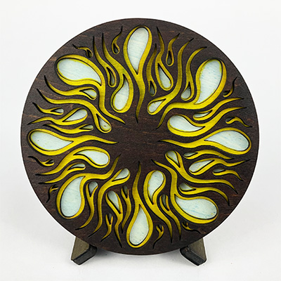 Black Hole Sun Coaster 6