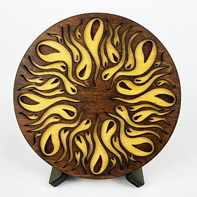 Black Hole Sun Coaster 9