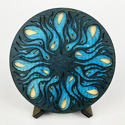 Black Hole Sun Coaster 10