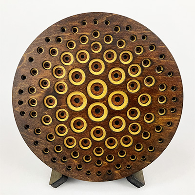 Dot Matrix Coaster 1