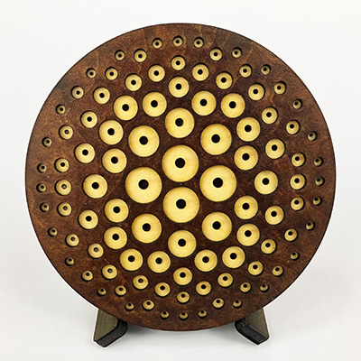 Dot Matrix Coaster 2