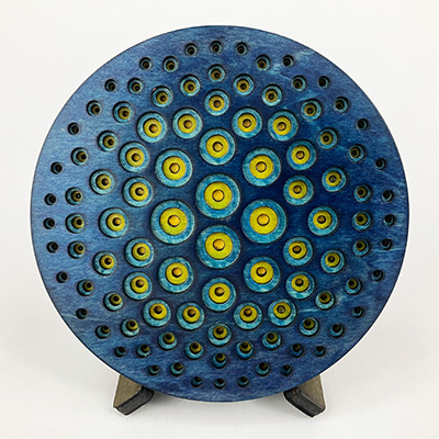 Dot Matrix Coaster 10