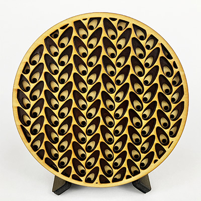 Downward Swimmers II Coaster 6