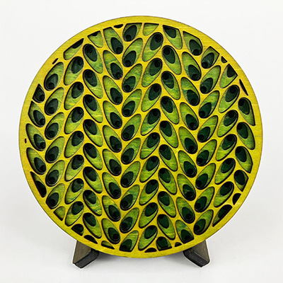 Downward Swimmers II Coaster 9