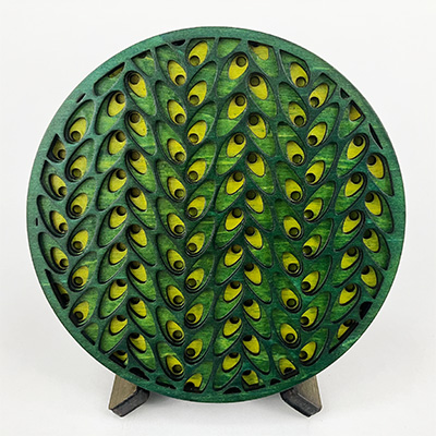 Downward Swimmers II Coaster 10