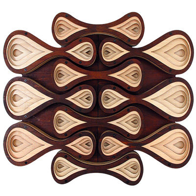 Split Open and Melt Art Piece