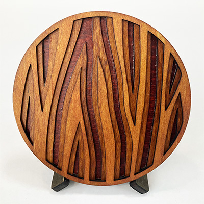 Redwood Bark Coaster 101