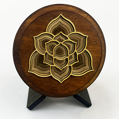 Barbed Flower Ornament