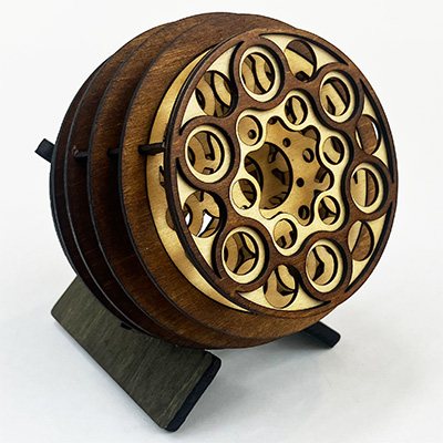 Ish Wish Dish Ornament Angle View