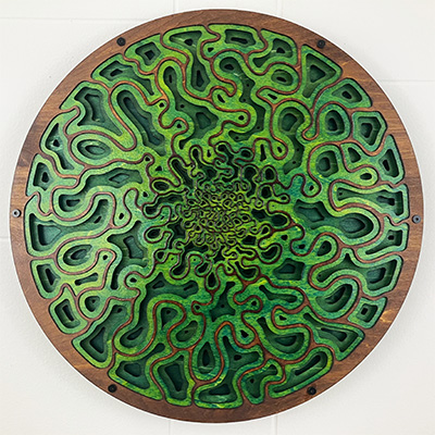 Moss Portal in Emerald Green