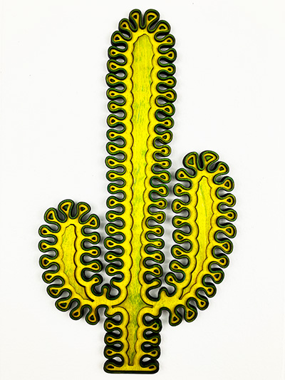 11 inch Happy Cactus #5