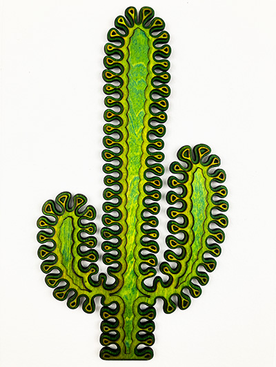 11 inch Happy Cactus #6