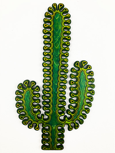 11 inch Happy Cactus #7