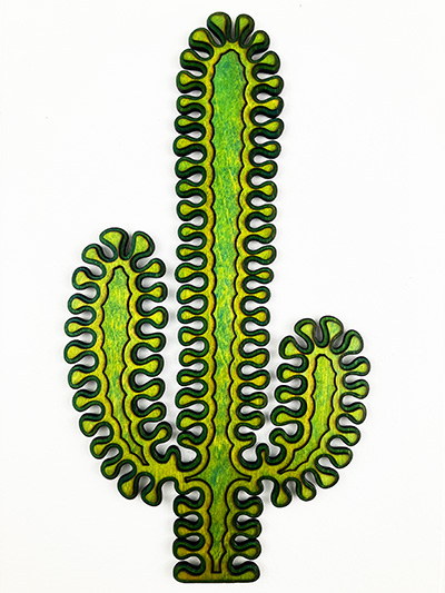 11 inch Happy Cactus #8