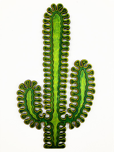 11 inch Happy Cactus #13