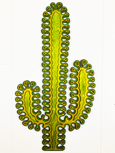 15 inch Happy Cactus #1