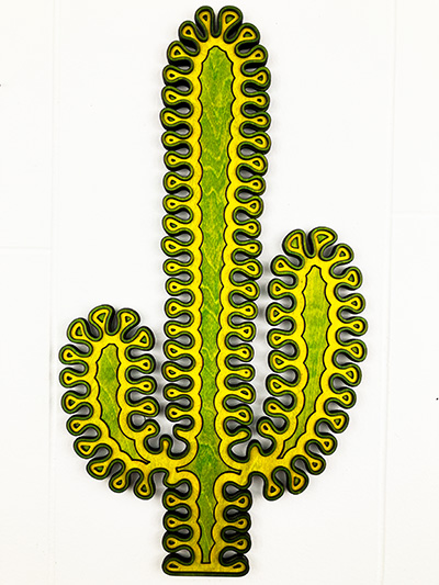 15 inch Happy Cactus #2