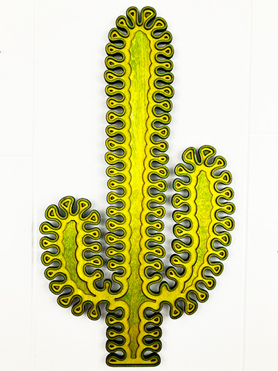 15 inch Happy Cactus #4