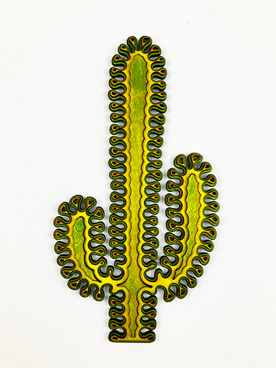 9 inch Happy Cactus #1