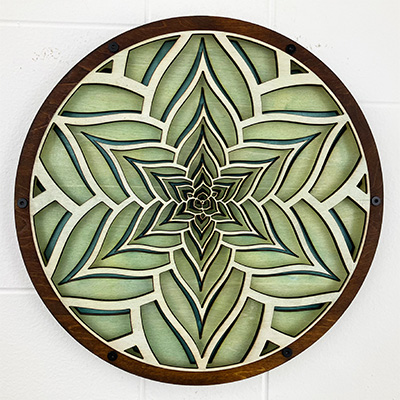 Agave Portal 12 inch in Ice