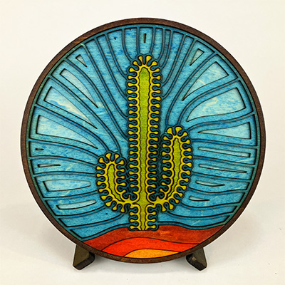 Desert Landscape #1 Miniature Version 6