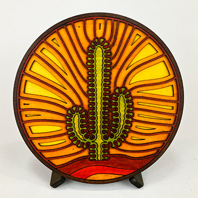 Desert Landscape #1 Miniature Version 12