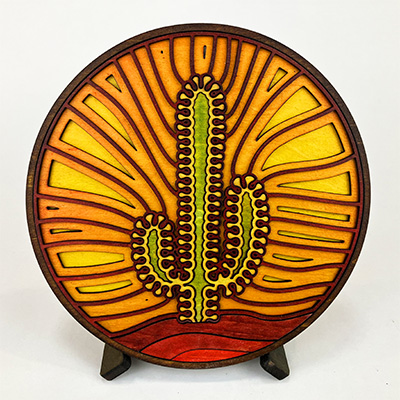 Desert Landscape #1 Miniature Version 13