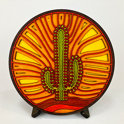 Desert Landscape #1 Miniature Version 14