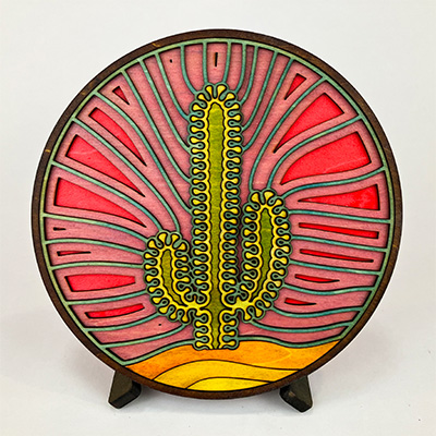 Desert Landscape #1 Miniature Version 17