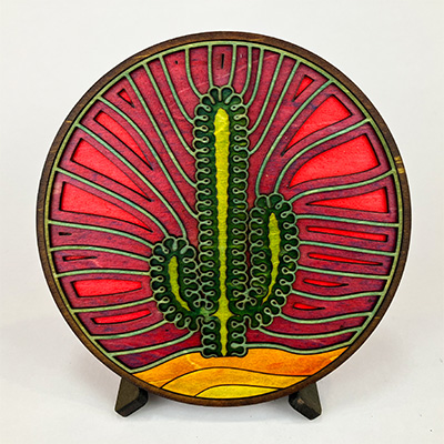 Desert Landscape #1 Miniature Version 18