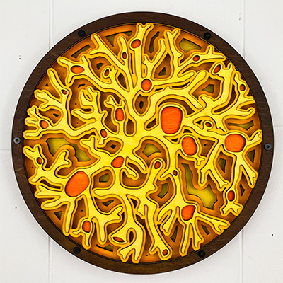 Lichen Portal 12 inch in Sunshine