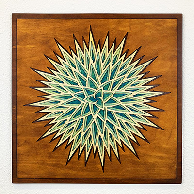 Sea of Green 15 inch #2