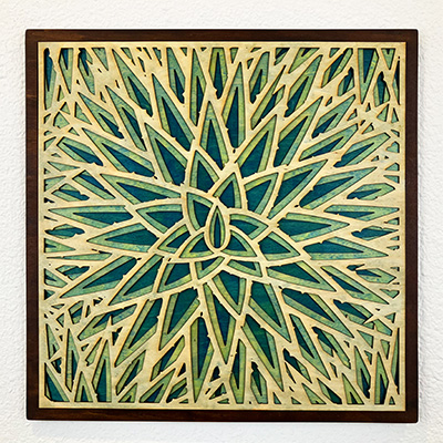 Sea of Green 15 inch #3